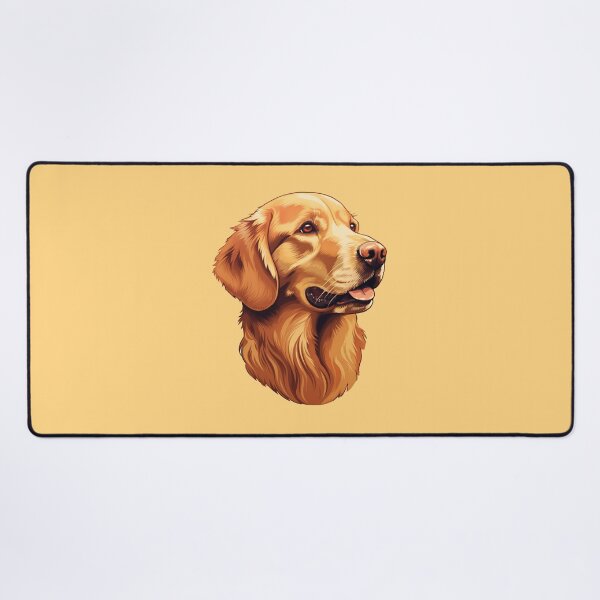 Item preview, Goldie Retrievers Dog Head Portrait Illustration designed and sold by solrevolver.