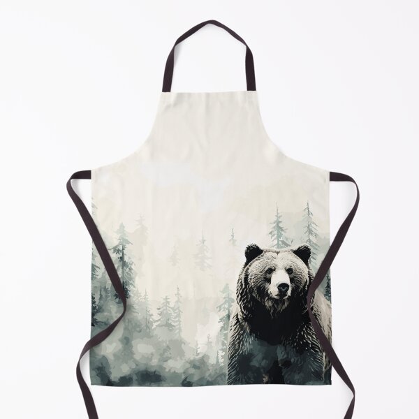 Item preview, Misty boreal watercolor bear designed and sold by etherElric.