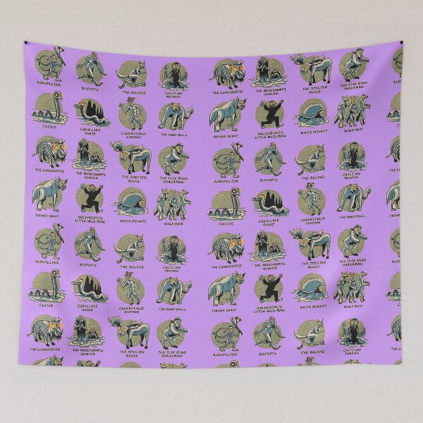 Item preview, Terrifying myths Maine designed and sold by PatronesKawai.