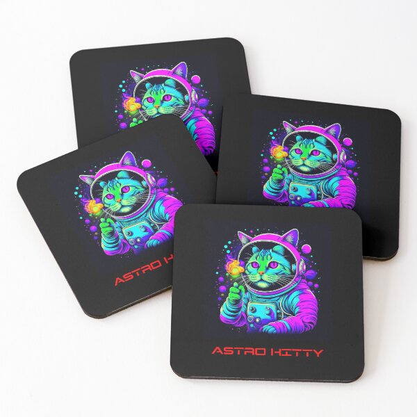 Item preview, Astro Kitty - sci-fi designed and sold by Zombie-Killa.