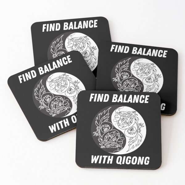 Item preview, Find balance with qigong designed and sold by FunkyMelon.
