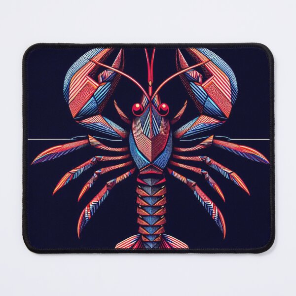 Aperçu de l'œuvre Homard, Art Optique créée et vendue par ComputerContent.
