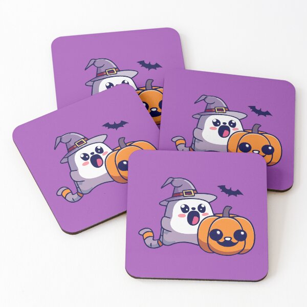 Item preview, kawaii little halloween monster designed and sold by PrimeInk.