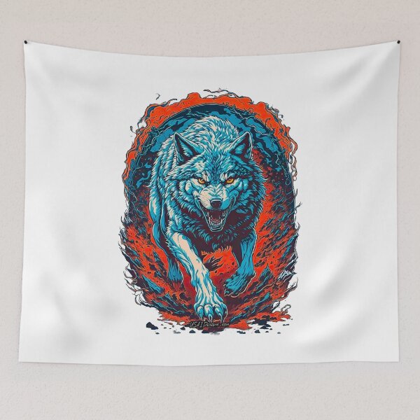 Item preview, Angry Wolf designed and sold by WLHmedia.com .