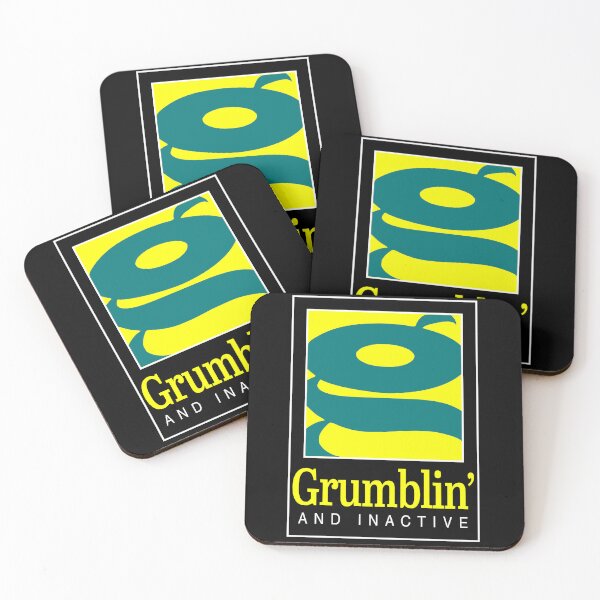 Item preview, 'GRUMBLIN' AND INACTIVE' Retrogaming Logo Gremlin Interactive Funny Tribute designed and sold by POOTERMAN.