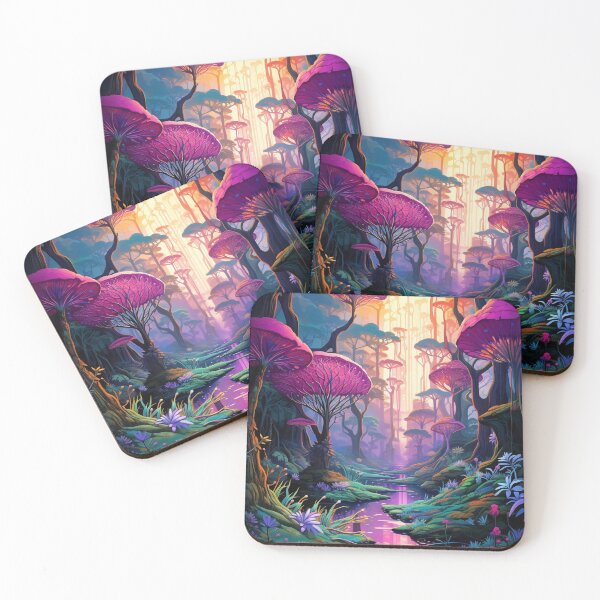 Item preview, Neon Jungle Dreamscape designed and sold by OdysseyArtworks.