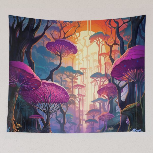 Item preview, Neon Jungle Dreamscape designed and sold by OdysseyArtworks.