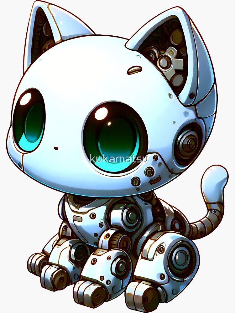 Robo-Mouse! Sticker for Sale by kukamatsu