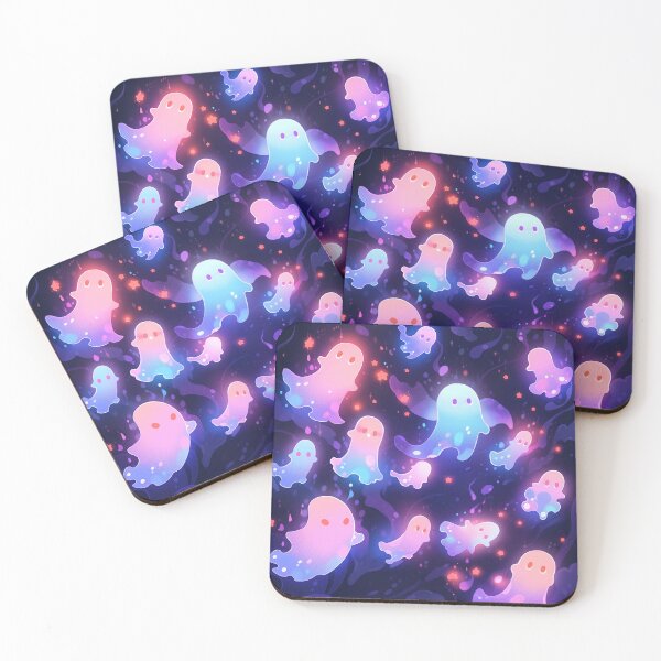 Item preview, Colorful ghosts designed and sold by Istarfal.
