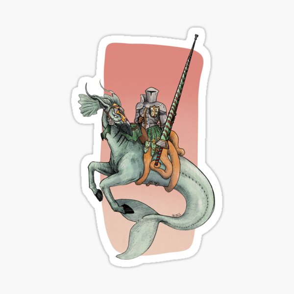 Octo knight Sticker