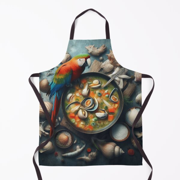 Item preview, Macaw Clam Chowder, Process Art designed and sold by ComputerContent.