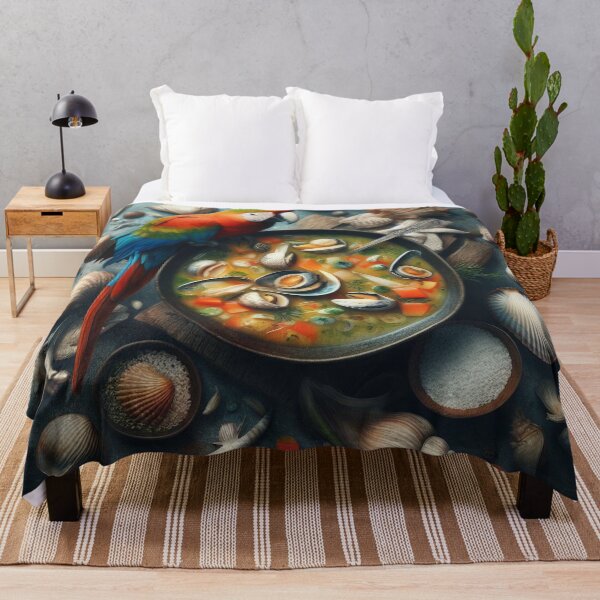 Item preview, Macaw Clam Chowder, Process Art designed and sold by ComputerContent.