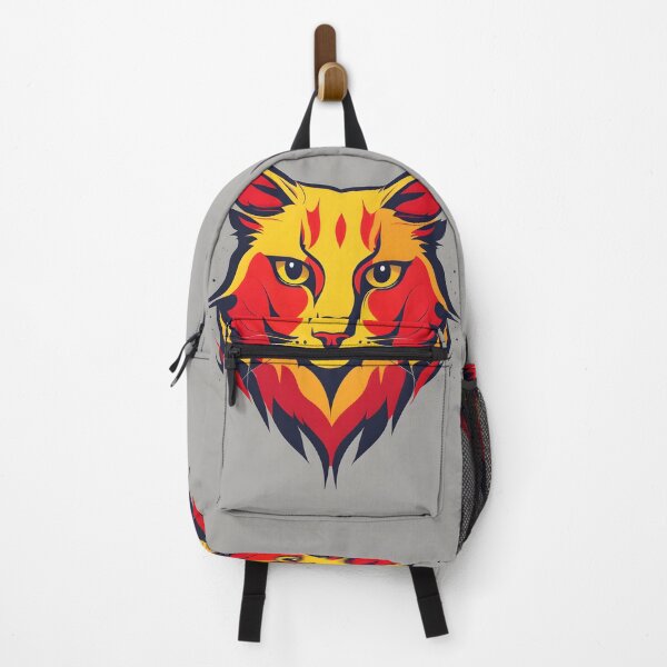 Item preview, Red & Yellow Feline Logo designed and sold by Sadia Jannat.