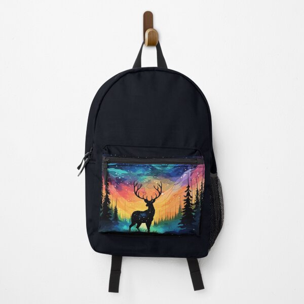 Item preview, Colorful boreal forest deer designed and sold by etherElric.