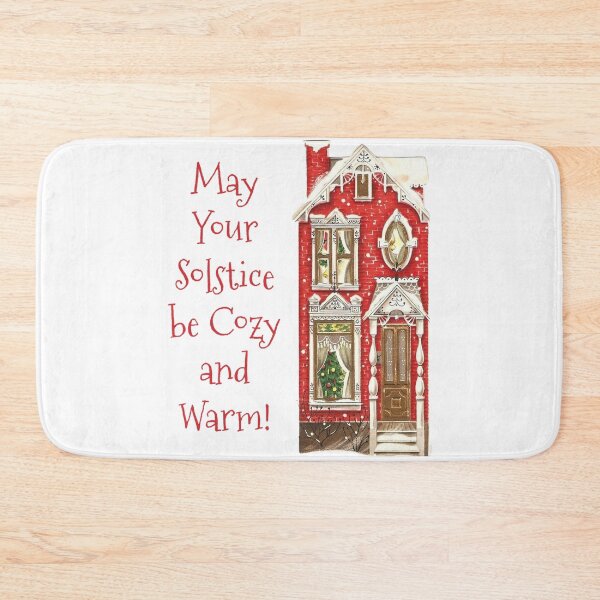 Item preview, May Your Solstice Be Cozy and Warm! Celebrating the Winter Solstice. designed and sold by SSustainable.