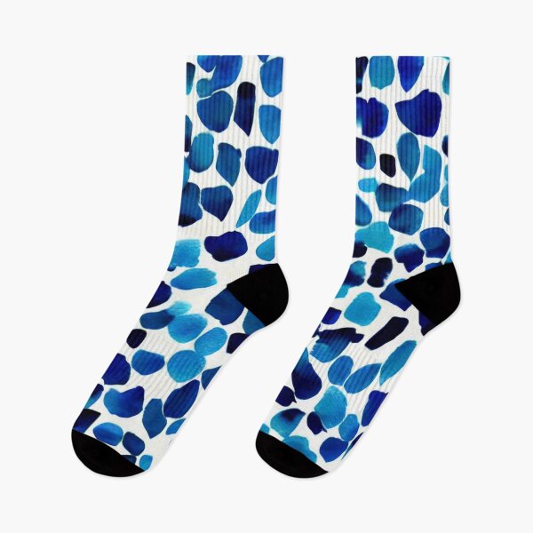 Item preview, Spotted Blue Watercolour Pattern designed and sold by AuraDesigner.