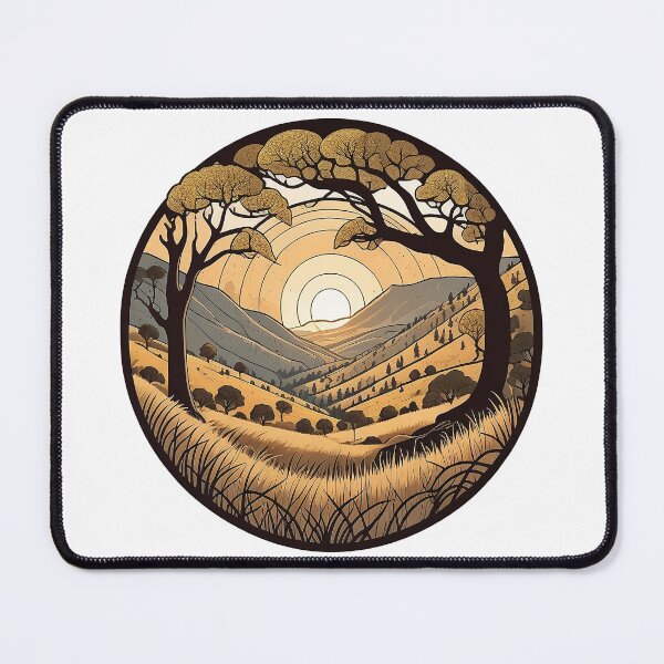 Item preview, Sycamore gap Northumberland National Park designed and sold by DigiArtPartha.