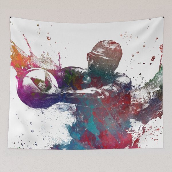 Item preview, Water polo sport #sport #waterpolo designed and sold by JBJart.