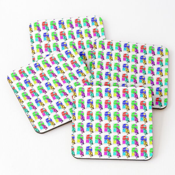 Item preview, Cat at Window Warhol Style designed and sold by gleefulme.