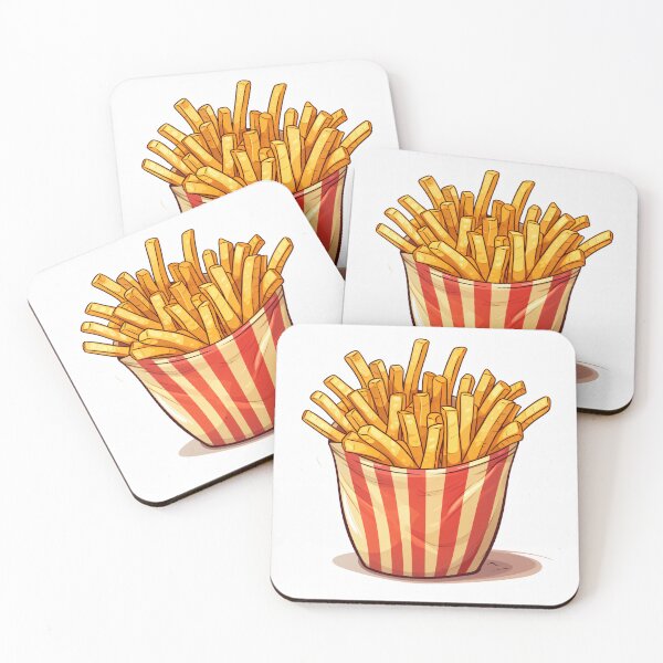 Item preview, Retro French Fries designed and sold by FarOutTees.