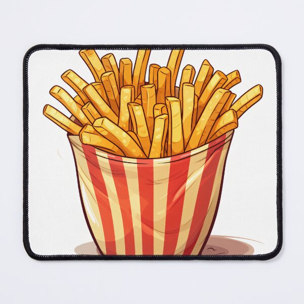 Item preview, Retro French Fries designed and sold by FarOutTees.