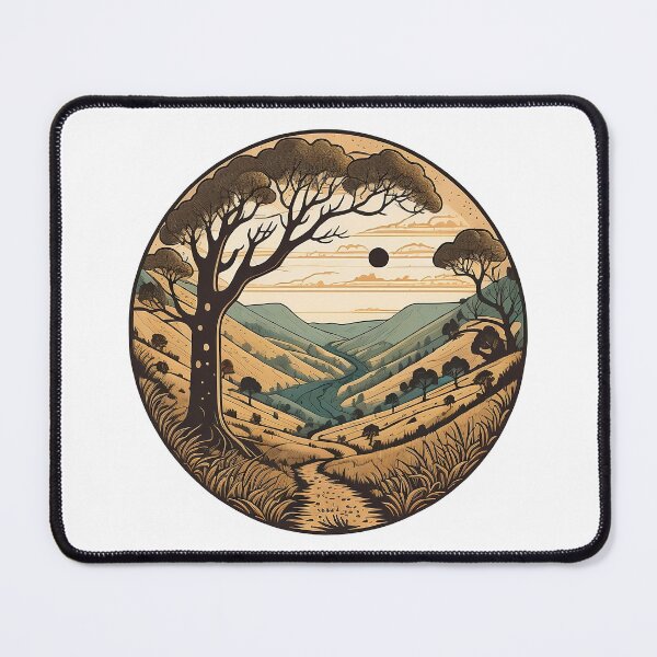 Item preview, Sycamore gap Northumberland National Park designed and sold by DigiArtPartha.