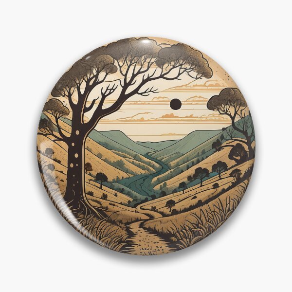 Item preview, Sycamore gap Northumberland National Park designed and sold by DigiArtPartha.