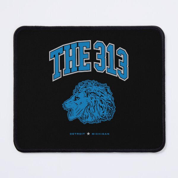 Item preview, DETROIT: Vintage 313 Football Graphic designed and sold by damgoodgame.