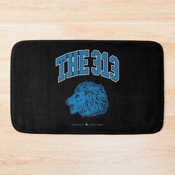 Item preview, DETROIT: Vintage 313 Football Graphic designed and sold by damgoodgame.