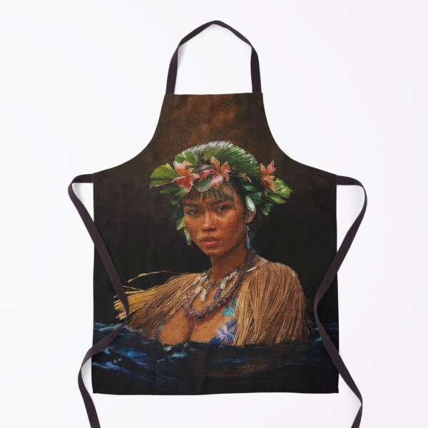 Item preview, Lady of the Sea - Pacific Island Series designed and sold by AUTHENTIC AMERICANA ARTS.