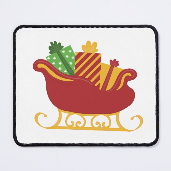 Item preview, Christmas Sleigh Carrying Gifts designed and sold by Treasure Kat.