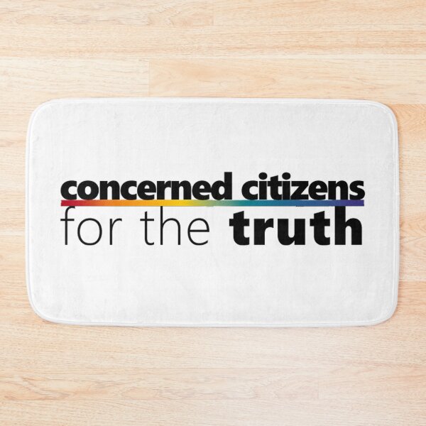 Item preview, Concerned Citizens for the Truth designed and sold by GammarayPrints.