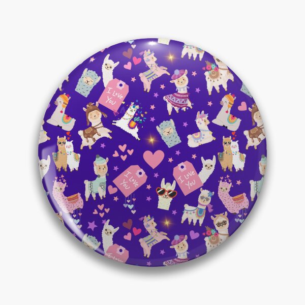 Item preview, Alpaca Christmas Pattern designed and sold by Wolfheartart.