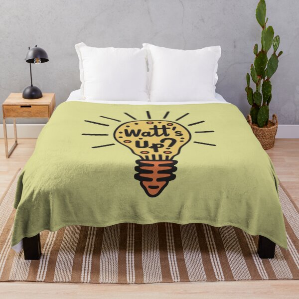 Item preview, Light bulb: watts up design in yellow and orange designed and sold by ARVM.