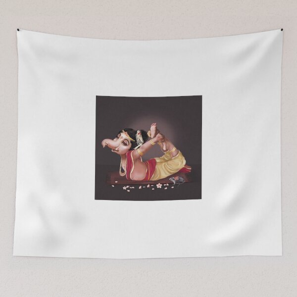 Item preview, Rare Picture of Ganesh Doing Yoga designed and sold by Jaya K Vel.