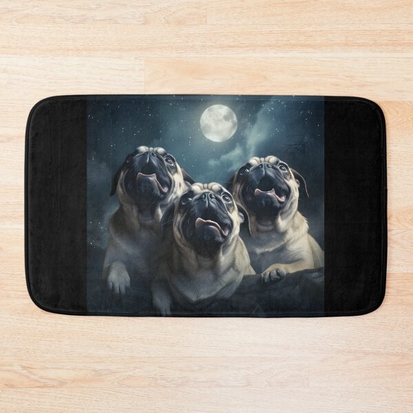 Item preview, Howling Pugs designed and sold by FarOutTees.