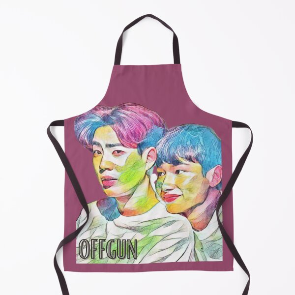 Item preview, GMMTV - coupled actors OffGun oil painting style in pastels designed and sold by Sunflower5576.