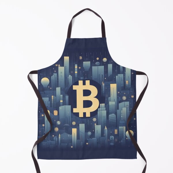 Item preview, Bitcoin logo pattern designed and sold by Fantes.