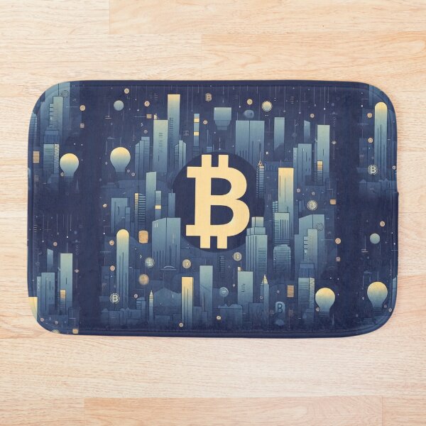 Artikelvorschau, Bitcoin Logo Muster entworfen und verkauft von Fantes.