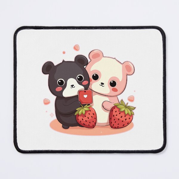Item preview, Little bears Zico and Rose are very much in love and hungry. designed and sold by br3wow.