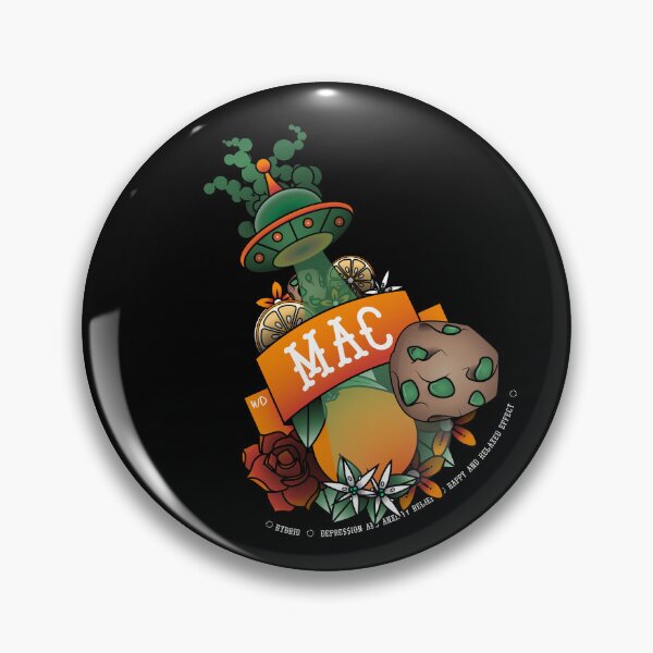 Item preview, Mac designed and sold by WeedDictionary.