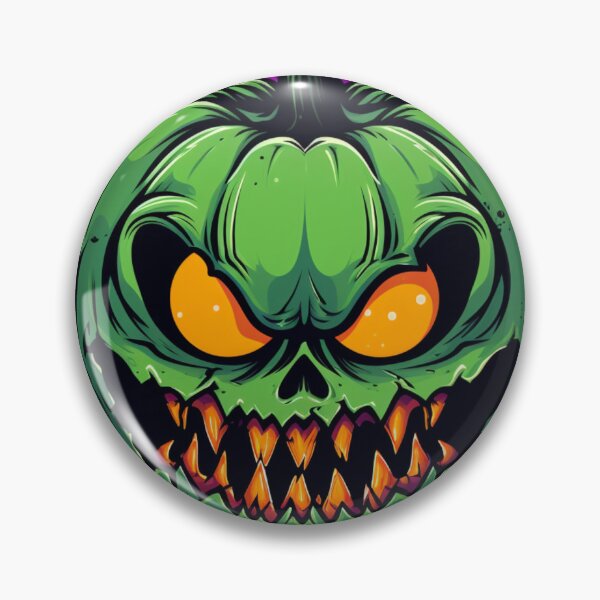 Item preview, Green Jack-o-Lantern designed and sold by Nikkitekoa22.