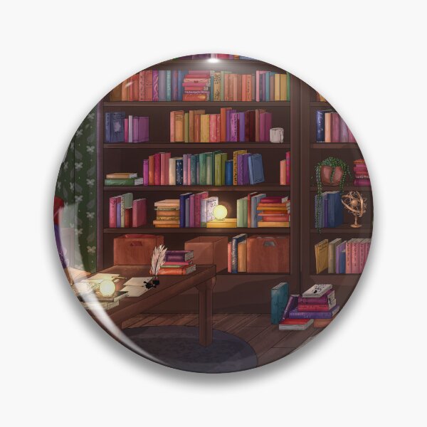 Item preview, Rainy Library designed and sold by beachdaisiess.