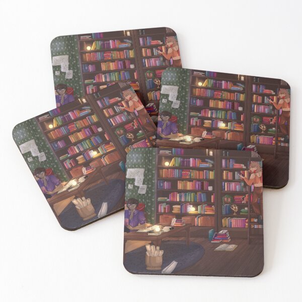 Item preview, Rainy Library designed and sold by beachdaisiess.