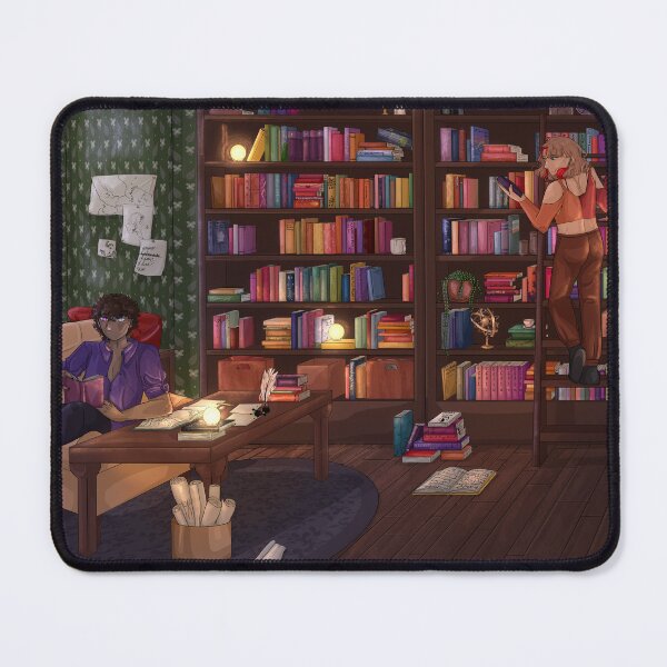 Item preview, Rainy Library designed and sold by beachdaisiess.