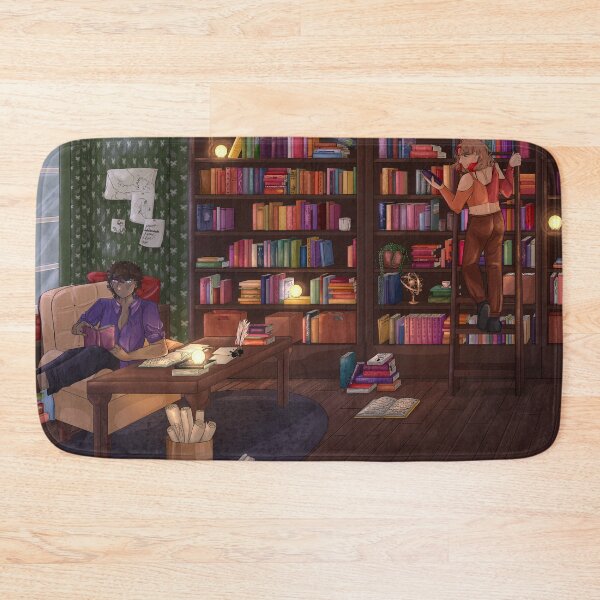 Item preview, Rainy Library designed and sold by beachdaisiess.