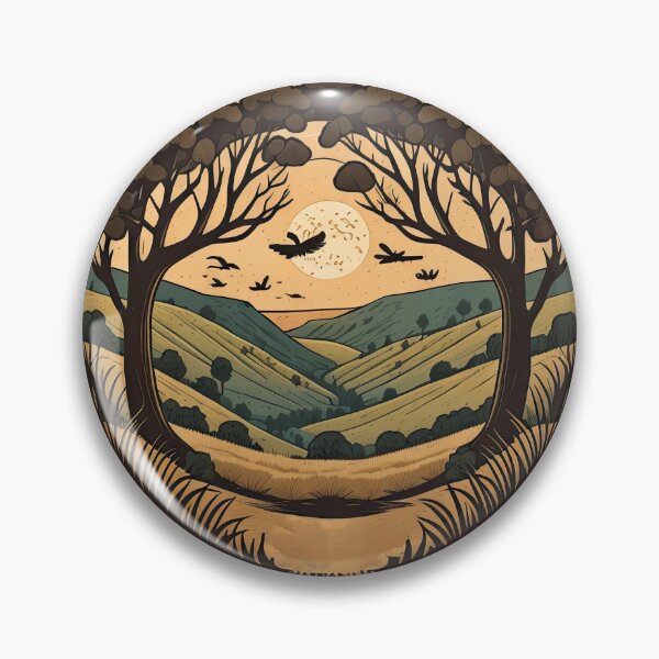 Item preview, Sycamore gap Northumberland National Park designed and sold by DigiArtPartha.