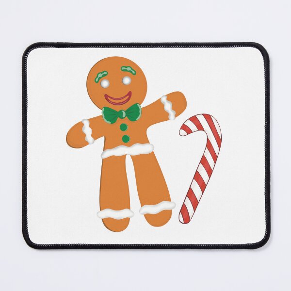 Item preview, Gingerbread Man with Candy Cane designed and sold by Treasure Kat.