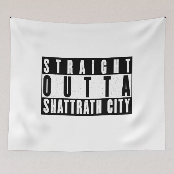 Item preview, Funny Warcraft Straight Outta Shattrath City Design designed and sold by jmtees6.