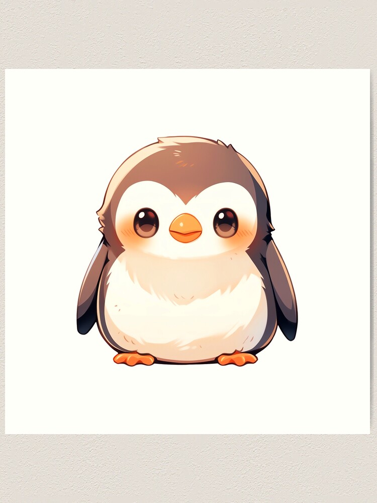 Cute Kawaii Baby Penguin